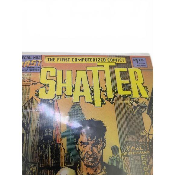 Shatter Special No. 1 Comic Book by First Comics - Vintage - Picture 2 of 4